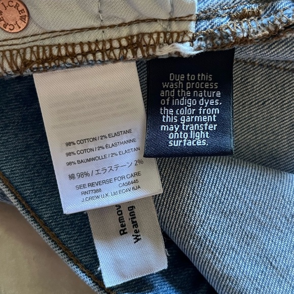 J. Crew Indigo Denim Boyfriend Jeans - Picture 5 of 5